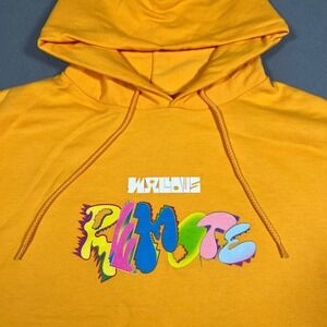 Wallows Remote Hoodie Album Merch Sweater Champion Sweatshirt Mens Medium Yellow
